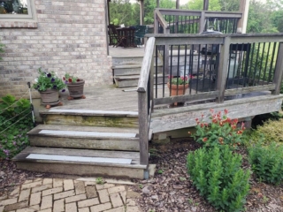 New-England-Gray-Stair-Treads-on-Wooden-Deck-Steps 1