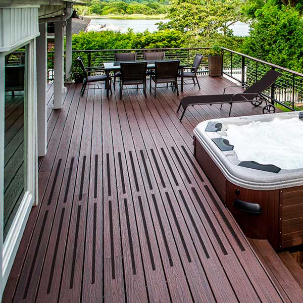 Outdoor Non-Slip Deck Strips for Decks, Pools, and Patios
