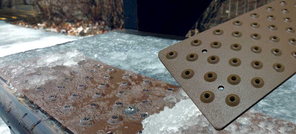 How to Fix Icy Steps - Handi-Treads Solutions for Slips, Trips & Falls