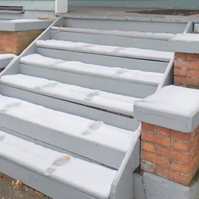 prevent slip-fall accidents on icy stairs