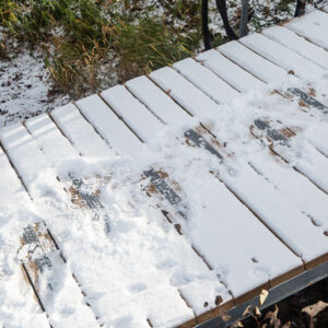 ”The HandiTreads provided me sure footing - in snow, and wet conditions, too."